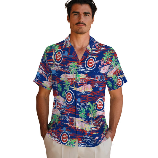 Chicago Cubs Flamingo Retreat 2026 Hawaiian Shirt – Moonbestprint