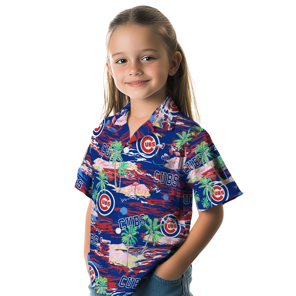 Chicago Cubs Flamingo Retreat 2026 Hawaiian Shirt – Moonbestprint