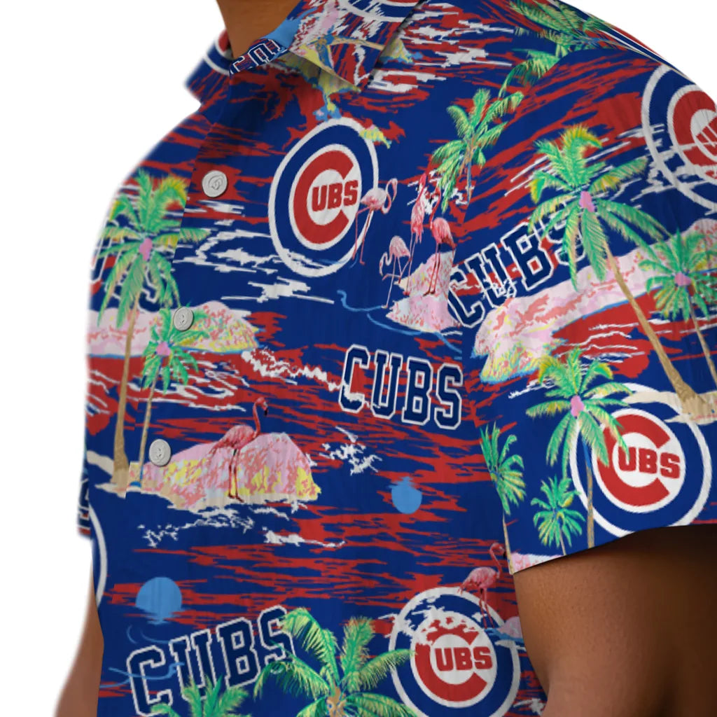 Chicago Cubs Flamingo Retreat 2026 Hawaiian Shirt – Moonbestprint