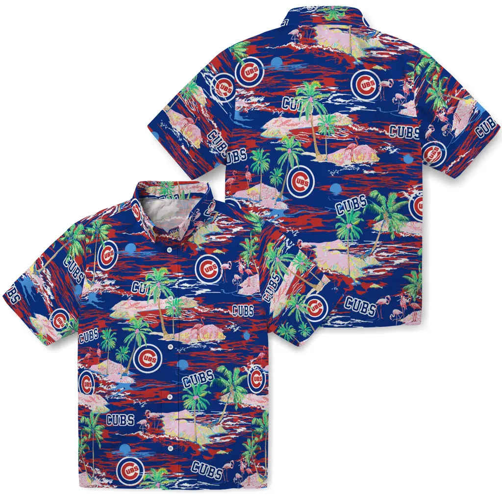 Chicago Cubs Hawaiian Shirt - Hawaii Island | Moonbestprint