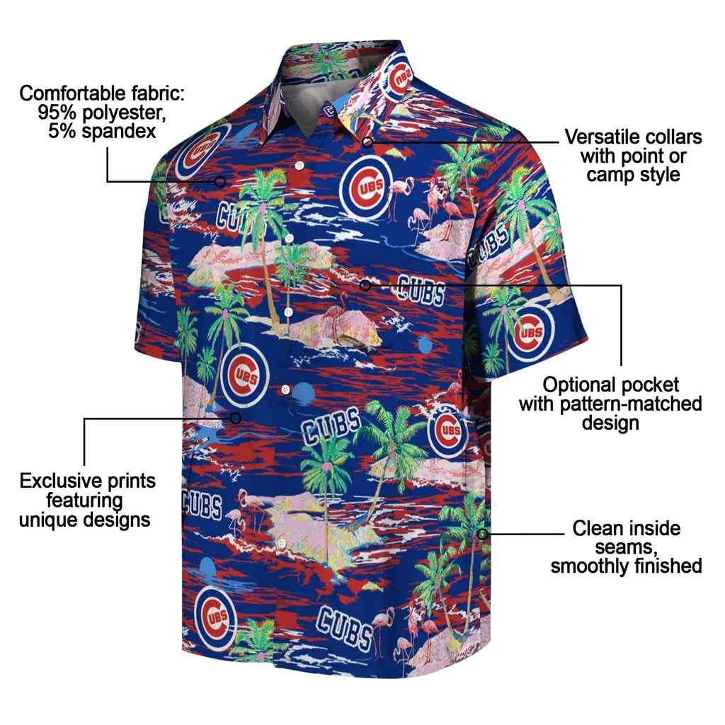 Chicago Cubs Hawaiian Shirt - Hawaii Island | Moonbestprint
