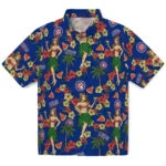 Chicago Cubs Hawaiian Shirt - Hawaiian Girls Design | Moonbestprint