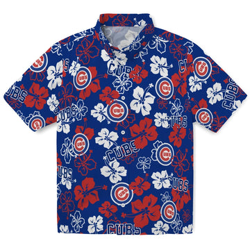 Chicago Cubs Hibiscus Bloom Hawaiian Shirt – Moonbestprint