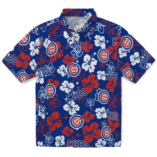 Chicago Cubs Hibiscus Bloom Hawaiian Shirt – Moonbestprint