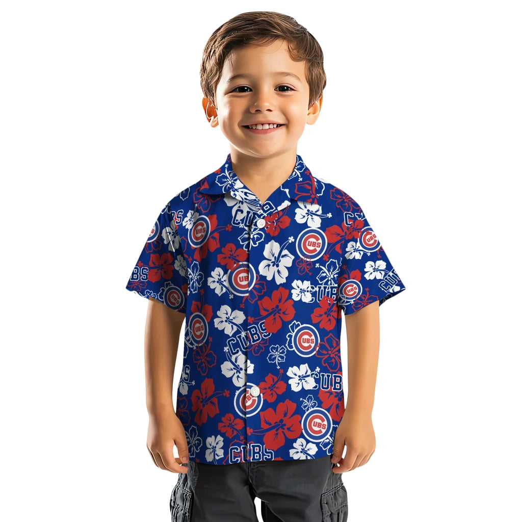 Chicago Cubs Hibiscus Bloom Hawaiian Shirt – Moonbestprint