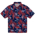 Chicago Cubs Hawaiian Shirt - Hibiscus Exotic | Moonbestprint