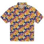 Chicago Cubs Hawaiian Shirt - Hibiscus Tropics | Moonbestprint