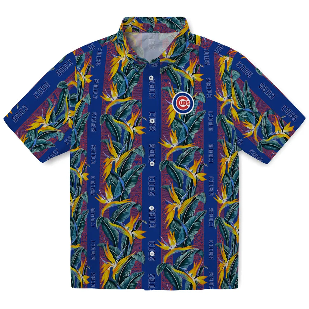 Chicago Cubs Hawaiian Shirt - Paradise Vines | Moonbestprint