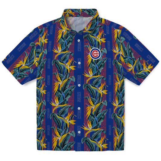 Chicago Cubs Hawaiian Shirt - Paradise Vines | Moonbestprint