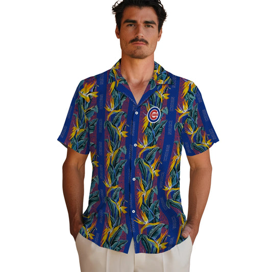 Chicago Cubs Hawaiian Shirt - Paradise Vines | Moonbestprint