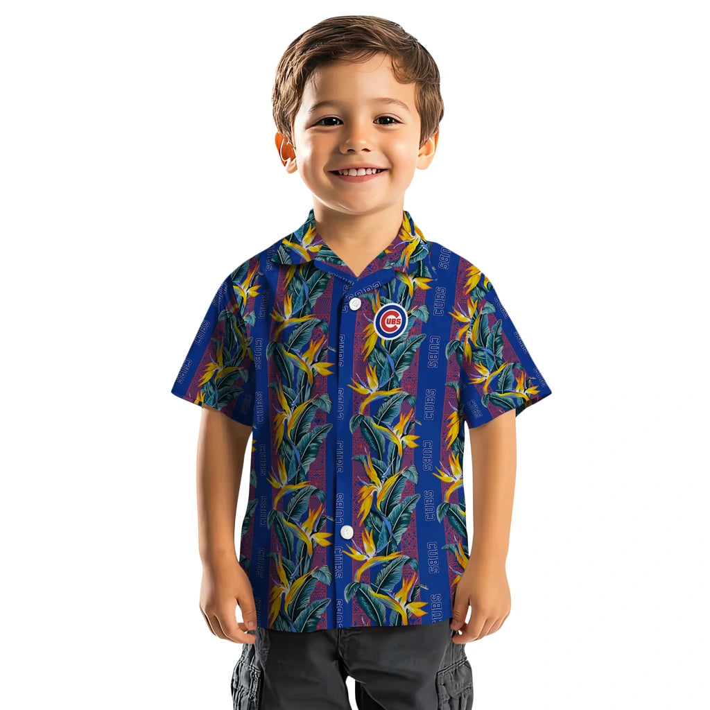 Chicago Cubs Hawaiian Shirt - Paradise Vines | Moonbestprint
