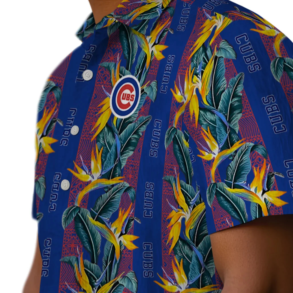 Chicago Cubs Hawaiian Shirt - Paradise Vines | Moonbestprint