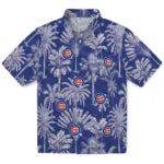 Chicago Cubs Hawaiian Shirt - Vintage Palm Tree | Moonbestprint
