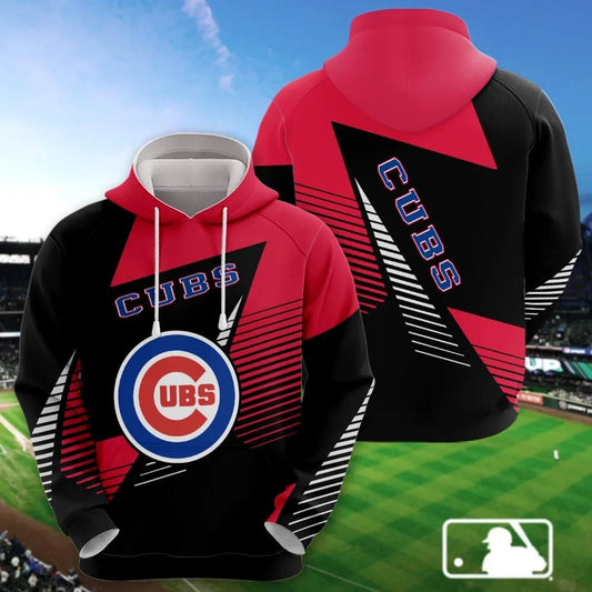 Chicago Cubs Printed MLB All Over Print Hoodie -Moonbestprint