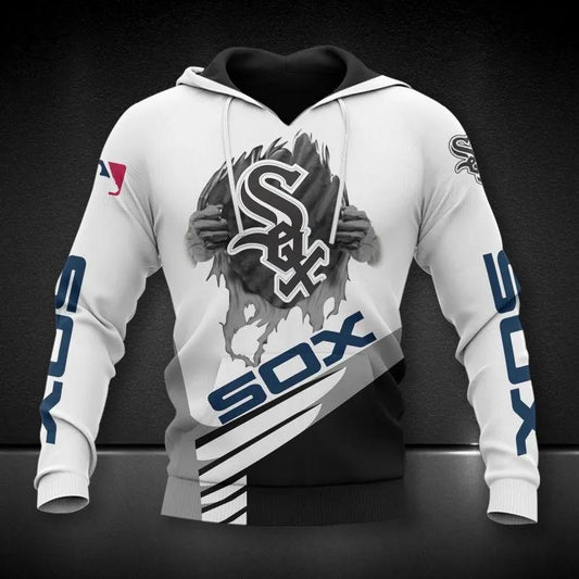 Chicago White Sox All Over Print MLB MLB All Over Print Hoodie -Moonbestprint