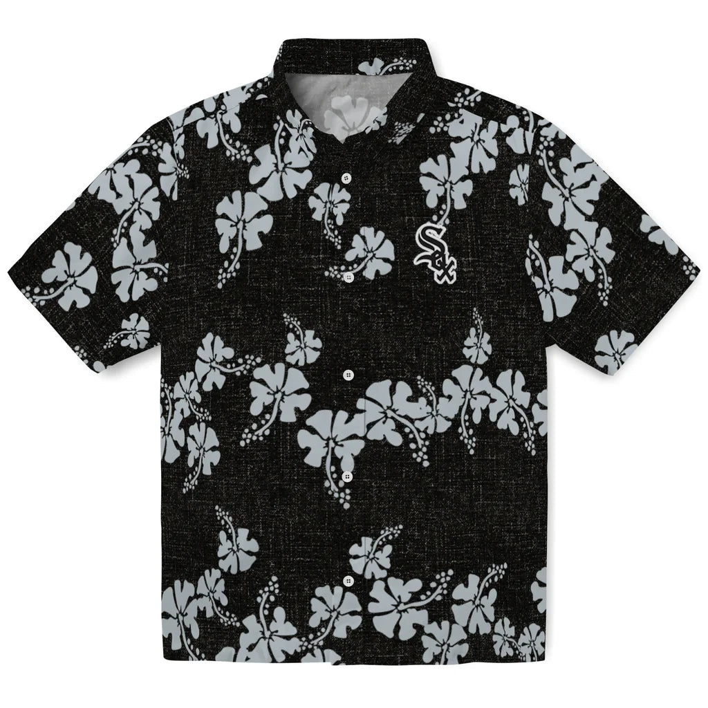 Chicago White Sox Hawaiian Shirt - 50th State Flower | Moonbestprint