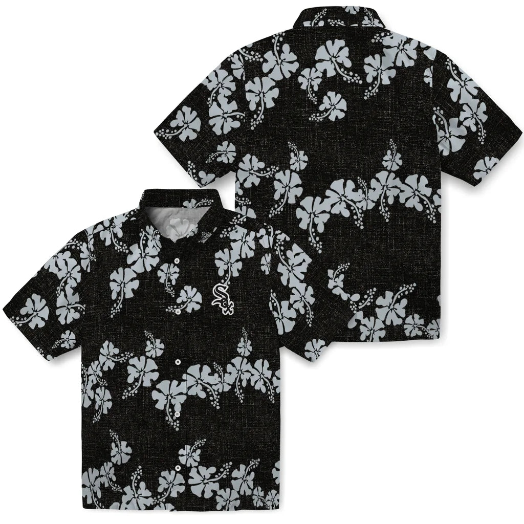 Chicago White Sox Hawaiian Shirt - 50th State Flower | Moonbestprint