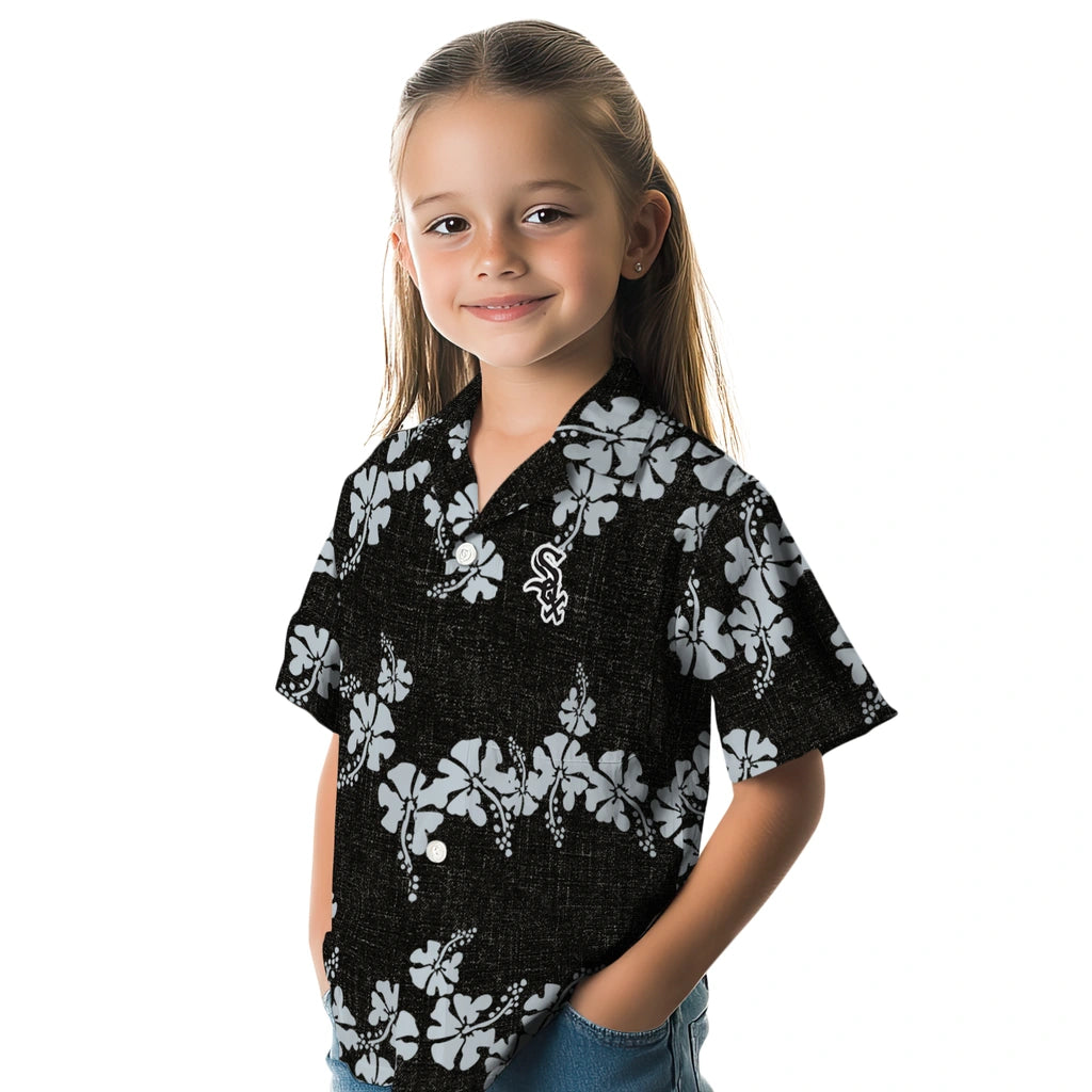 Chicago White Sox Hawaiian Shirt - 50th State Flower | Moonbestprint