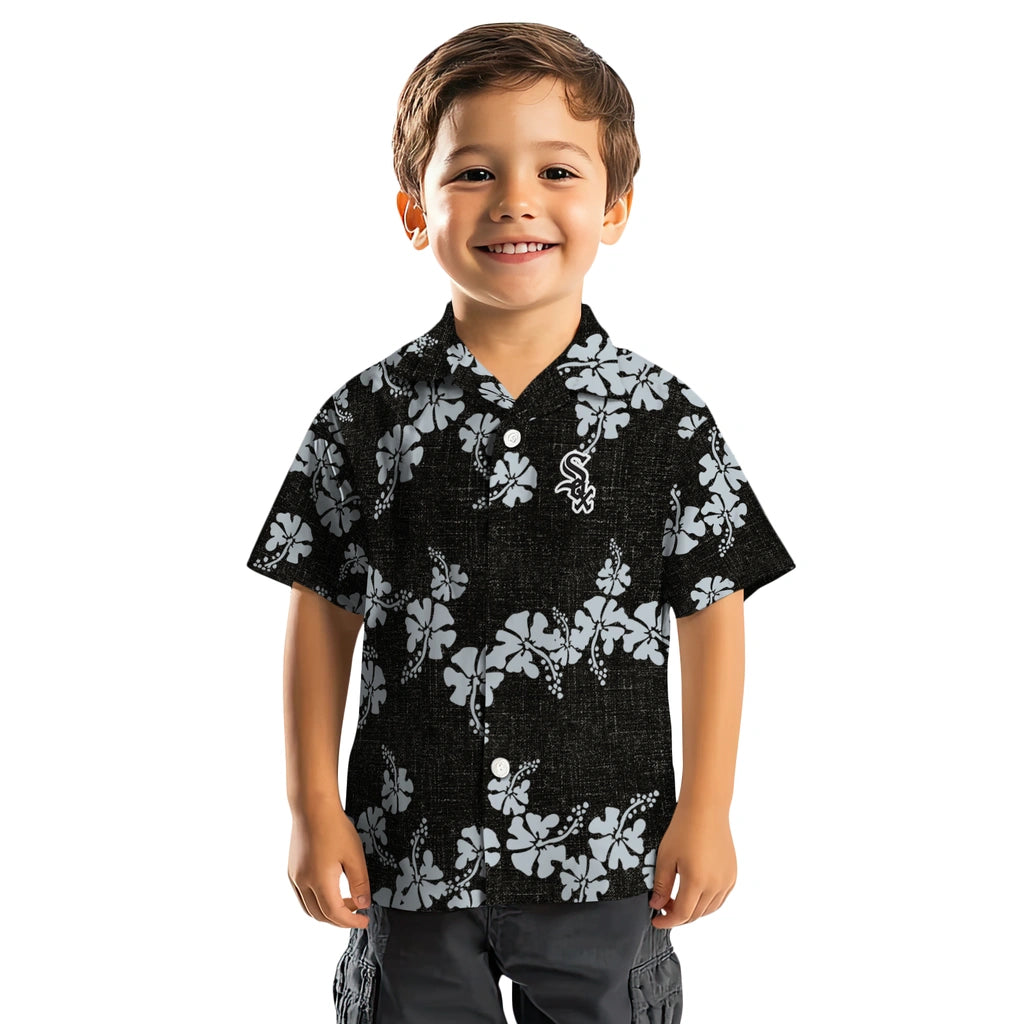 Chicago White Sox Hawaiian Shirt - 50th State Flower | Moonbestprint