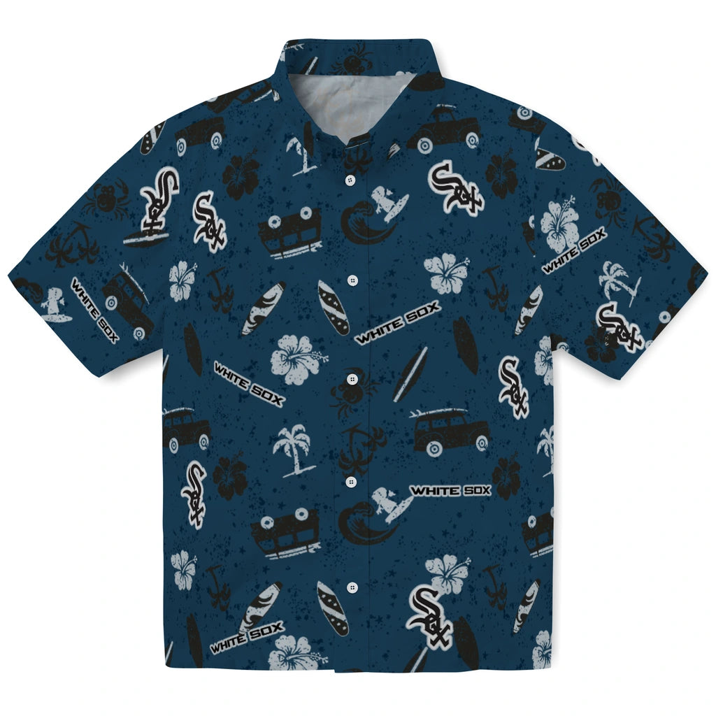 Chicago White Sox Hawaiian Shirt - Beach Vibe | Moonbestprint