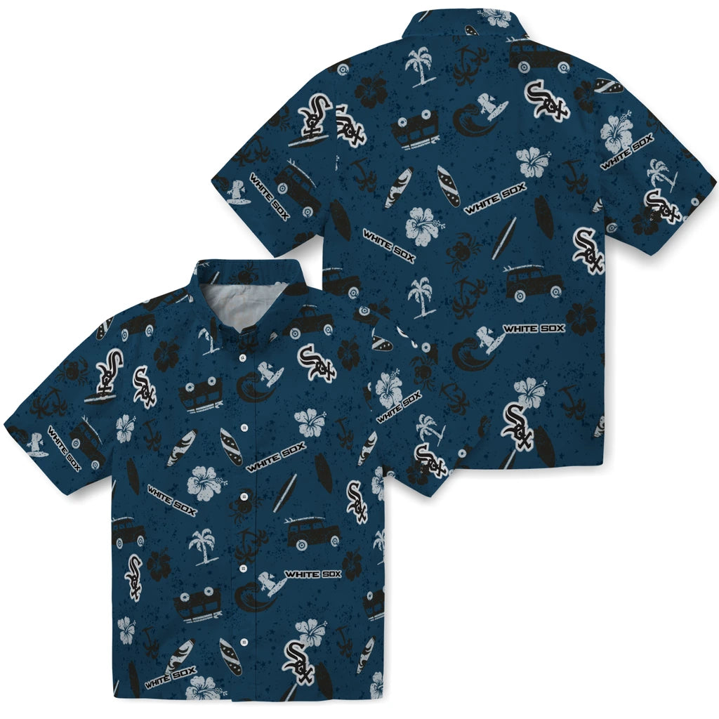 Chicago White Sox Hawaiian Shirt - Beach Vibe | Moonbestprint