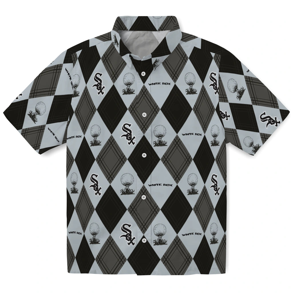 Chicago White Sox Hawaiian Shirt - Golfing Plaid | Moonbestprint