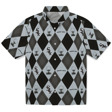 Chicago White Sox Hawaiian Shirt - Golfing Plaid | Moonbestprint