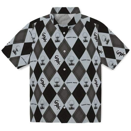 Chicago White Sox Hawaiian Shirt - Golfing Plaid | Moonbestprint