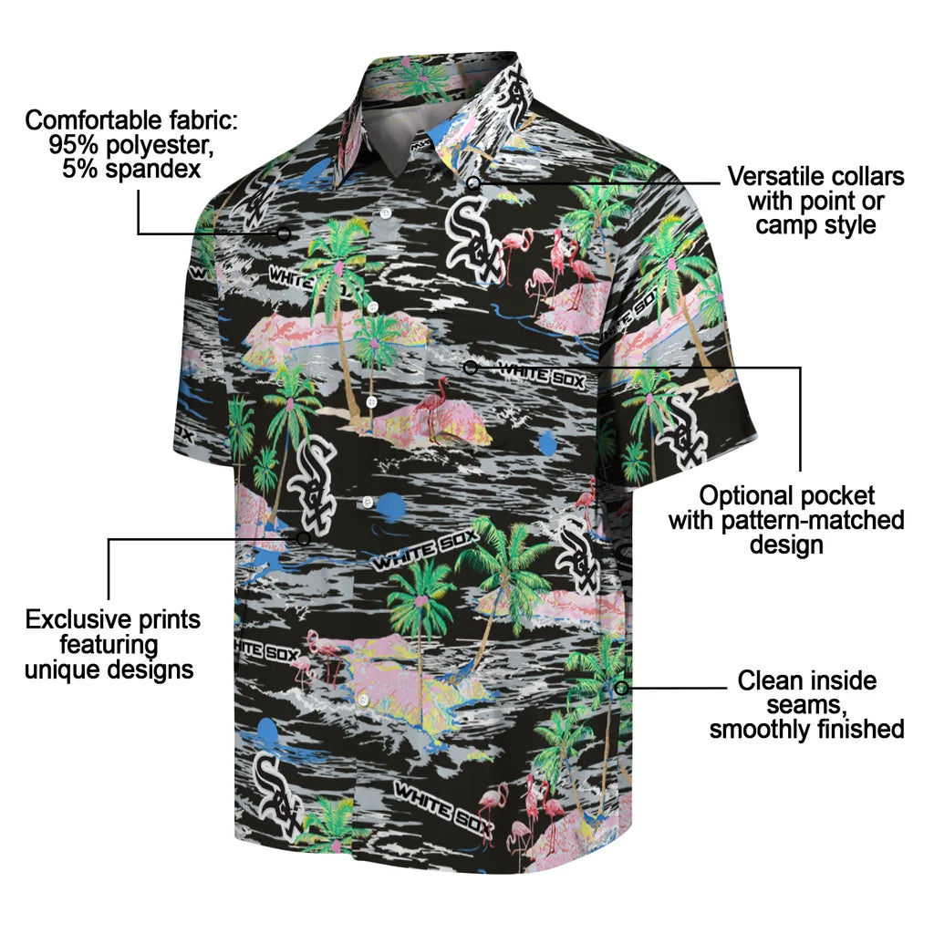 Chicago White Sox Hawaiian Shirt - Hawaii Island | Moonbestprint