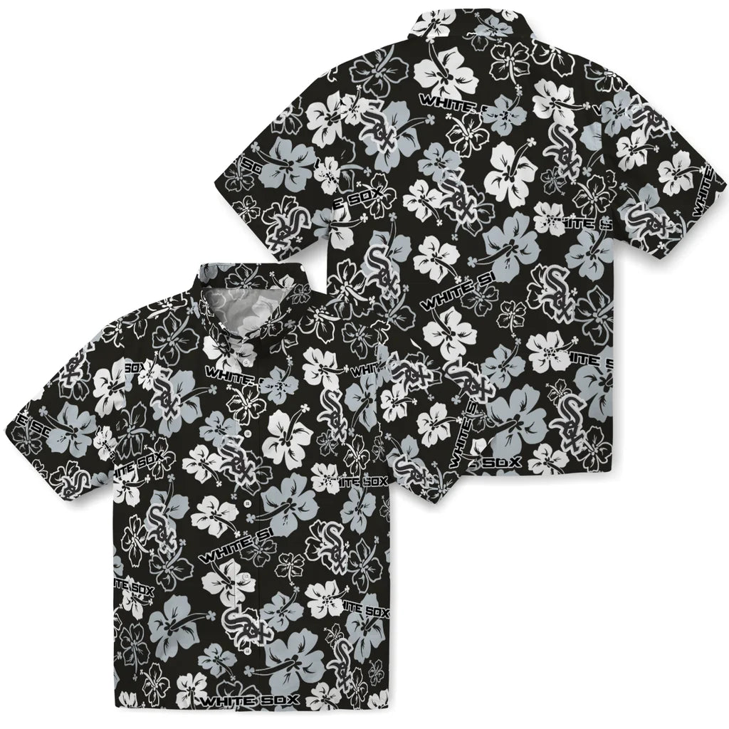 Chicago White Sox Hibiscus Bloom Hawaiian Shirt – Moonbestprint