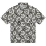 Chicago White Sox Hawaiian Shirt - Hibiscus Cluster | Moonbestprint