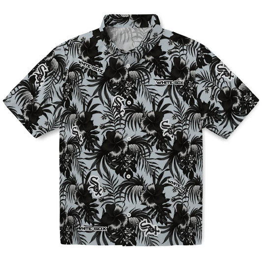Chicago White Sox Hawaiian Shirt - Hibiscus Exotic | Moonbestprint