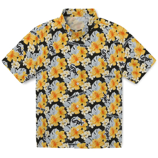 Chicago White Sox Hawaiian Shirt - Hibiscus Tropics | Moonbestprint