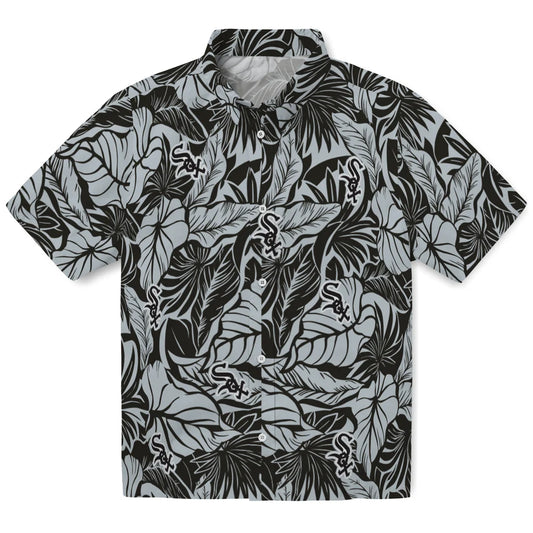 Chicago White Sox Hawaiian Shirt - Monstera Layer | Moonbestprint