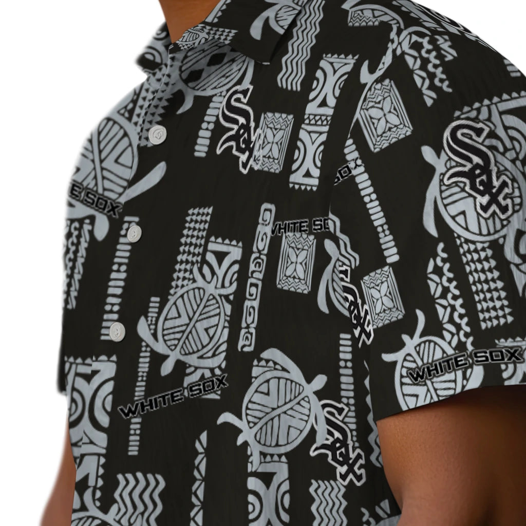 Chicago White Sox Hawaiian Shirt - Turtle Lines | Moonbestprint