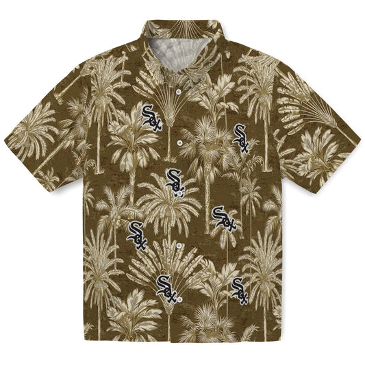 Chicago White Sox Hawaiian Shirt - Vintage Palm Tree | Moonbestprint