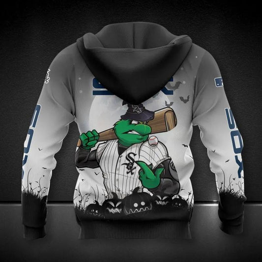 Chicago White Sox Mascot All Over Print 3D MLB All Over Print Hoodie -Moonbestprint