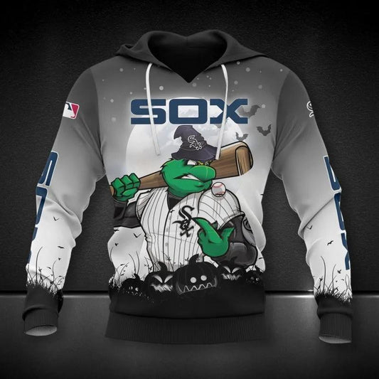 Chicago White Sox Mascot All Over Print 3D MLB All Over Print Hoodie -Moonbestprint