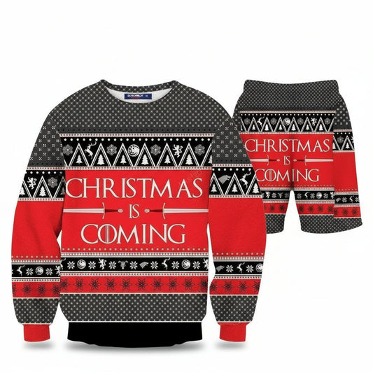 Christmas Is Coming Game Of Throne Ugly Christmas Sweater ? Usalast
