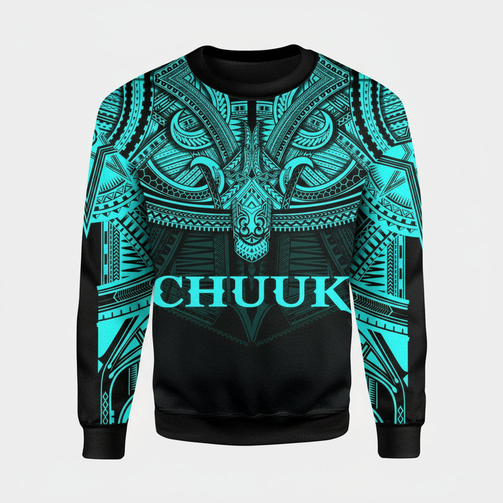 Chuuk Blue Sweater Polynesian A15 ? Usalast