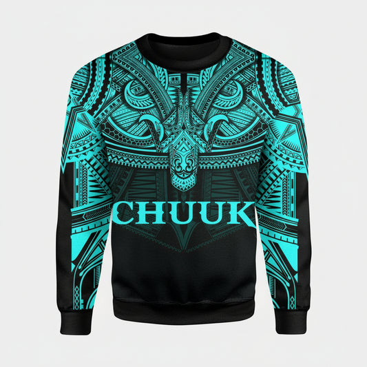 Chuuk Blue Sweater Polynesian A15 ? Usalast