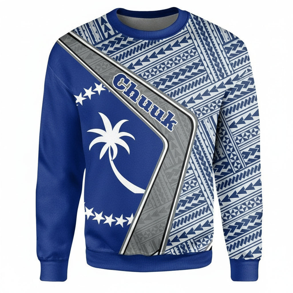 Chuuk Sweater ? Polynesian Coat Of Arms A224 ? Usalast
