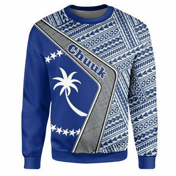 Chuuk Sweater ? Polynesian Coat Of Arms A224 ? Usalast