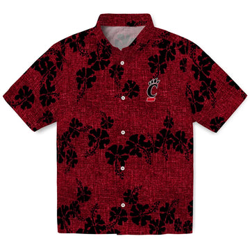 Cincinnati Bearcats Hawaiian Shirt - 50th State Flower | Moonbestprint