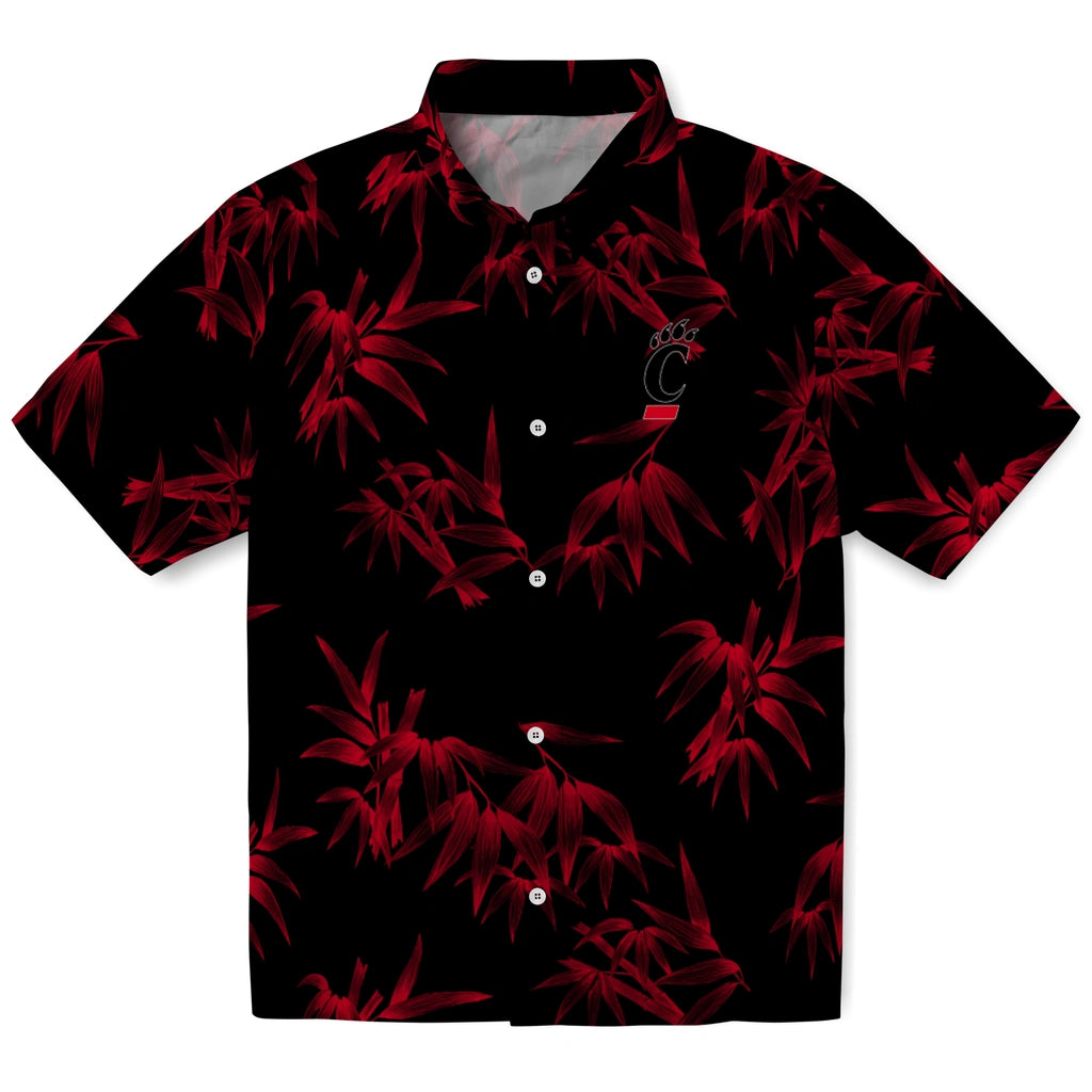 Cincinnati Bearcats Hawaiian Shirt - Bamboo Branches | Moonbestprint
