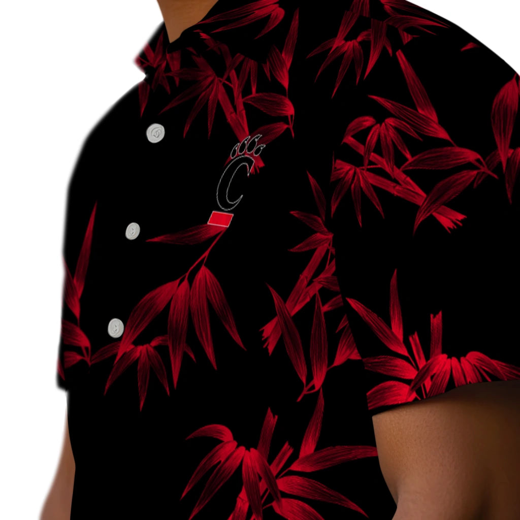 Cincinnati Bearcats Hawaiian Shirt - Bamboo Branches | Moonbestprint