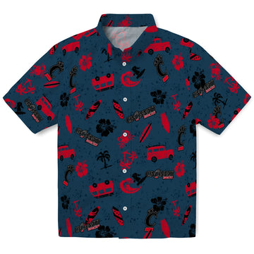 Cincinnati Bearcats Hawaiian Shirt - Beach Vibe | Moonbestprint