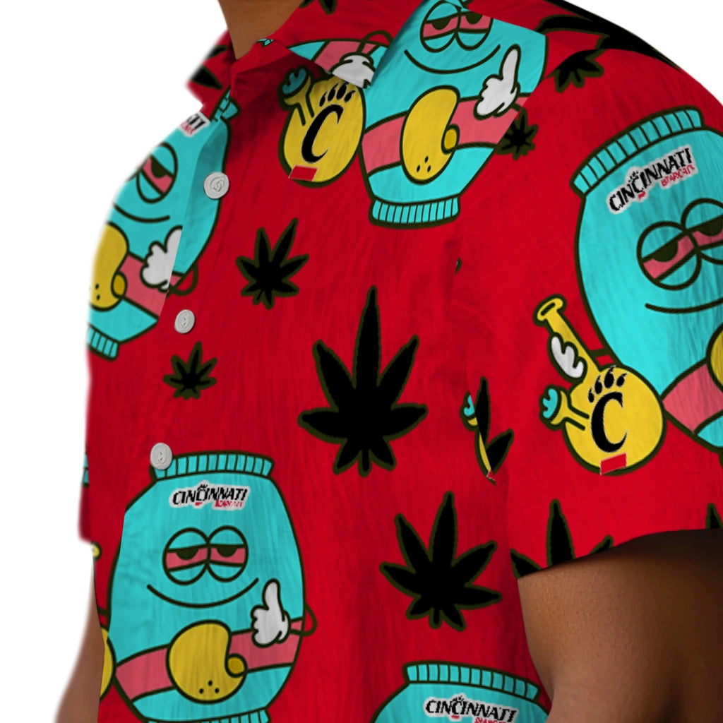 Cincinnati Bearcats Hawaiian Shirt - Chill Vibe | Moonbestprint