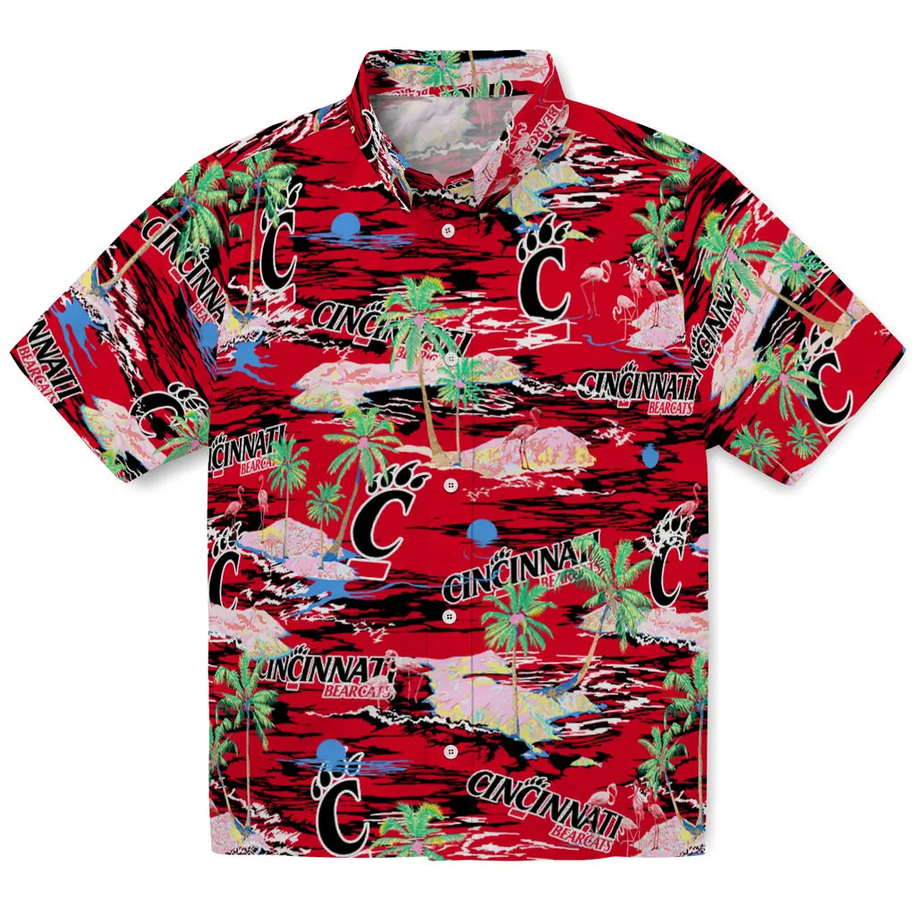 Cincinnati Bearcats Flamingo Retreat 2026 Hawaiian Shirt – Moonbestprint