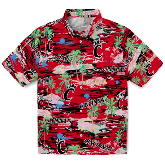 Cincinnati Bearcats Flamingo Retreat 2026 Hawaiian Shirt – Moonbestprint